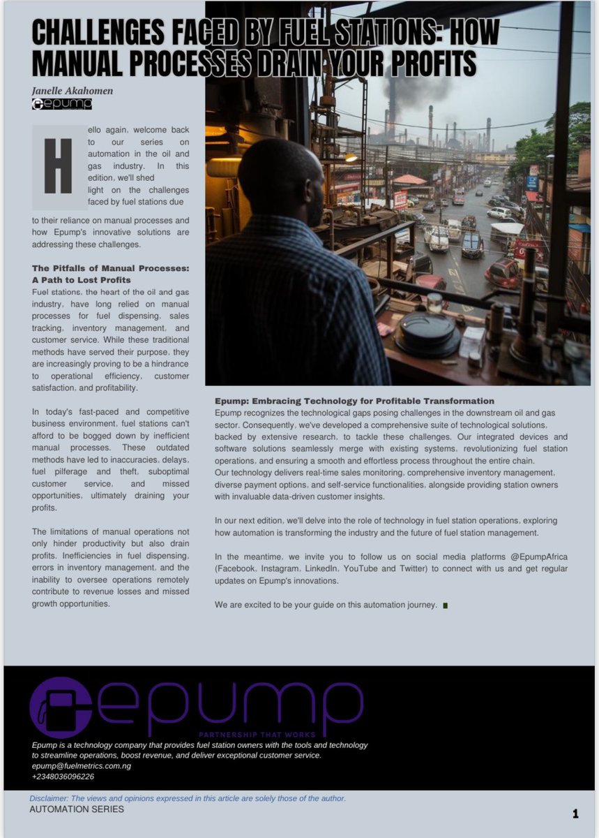 meman_info's tweet image. Industry Data Sheet - The Weekly Post
#MOMAN
#BetterTogether
#TheWeeklyPost
#datasheet
#petroleumindustry
#Nigeria
@EpumpAfrica