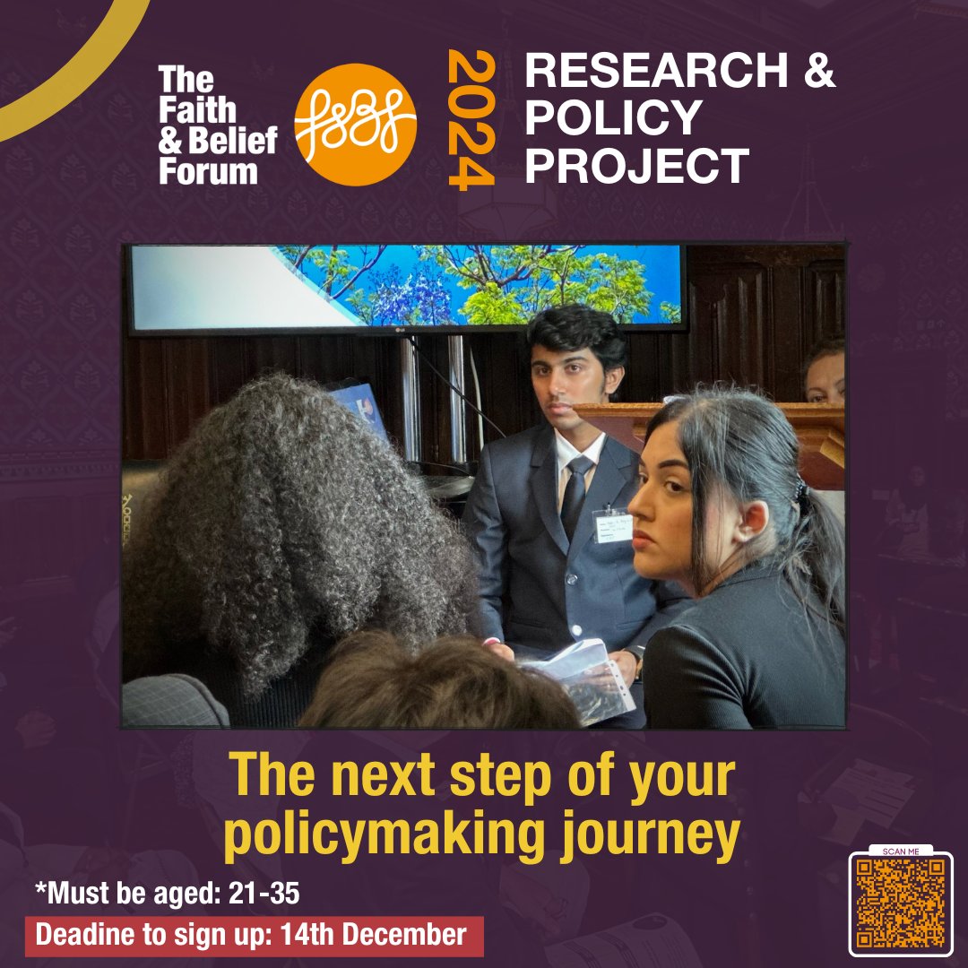 🔴 Always wanted to make a real difference? Now is your chance.

🟡 Aged 21-35? Have social action or interfaith experience? This Advanced Policy and Campaigning programme is your fast track into Westminster. 

🟢 Apply now. Deadline: end of tomorrow. ⭐

ow.ly/Uu4G50QigQt