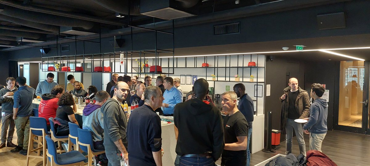 Put 50+ Red Hat engineers from different teams together, and observe incredible presentations, questions, ideas, knowledge sharing, collaboration, help, camaraderie, team spirit. I've never seen anything quite like this elsewhere. Which makes it really hard to explain outside.