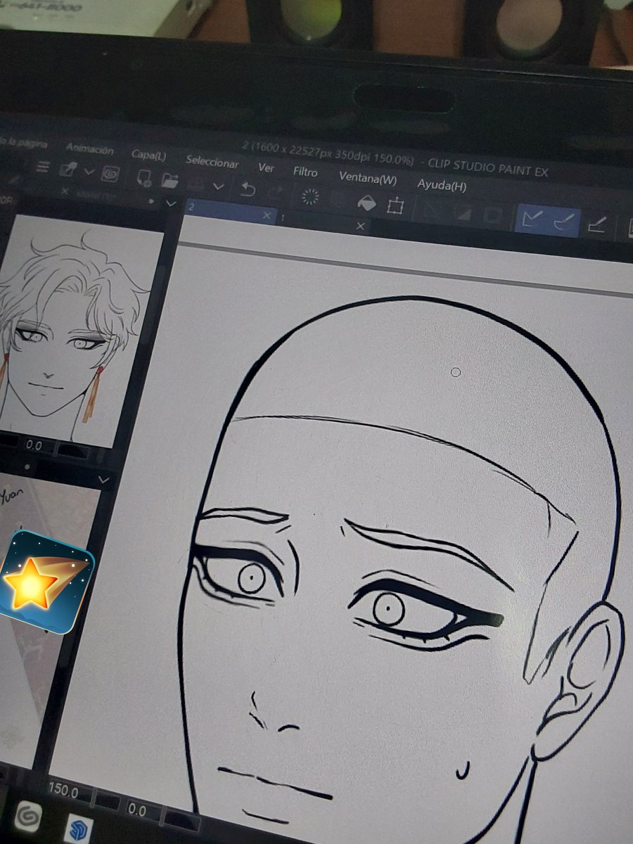 Datito random(? Suelo poner el busto de los personajes de CM al costado cuando los dibujo, porque luego me olvido si su flequillo iba a la derecha o a la izquierda o que tipo de delineado llevan algunos (9v6;)