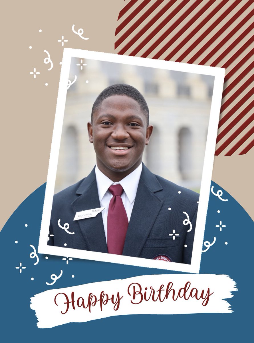 Happy birthday to our outstanding east Tennessee Vice President, Aaron!