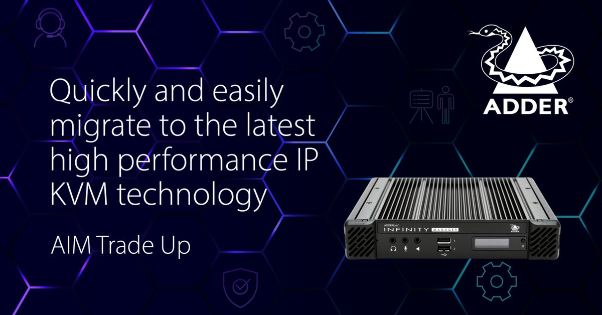 DEAL DEADLINE APPROACHING! Looking to upgrade to the latest IP KVM? Our Trade Up program allows you to trade in up to two AIM-24 servers, and receive two ASP-001 models, a year’s AIMCare per server, and a rack mount kit. Don't miss out! bit.ly/TW_TradeUp #avtweeps