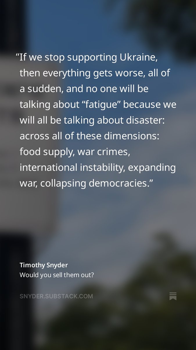"Would you sell them out? A question for American lawmakers about Ukraine"