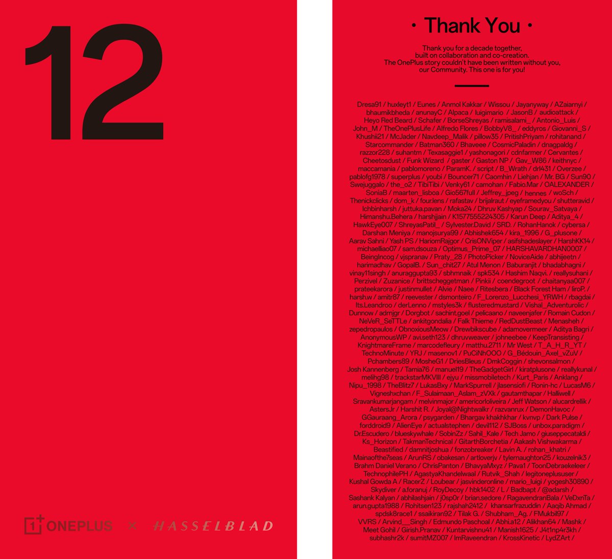 harshit___raj's tweet image. Hey everyone,
@oneplus is celebrating it&apos;s 10th Anniversary. It&apos;s been a great journey to be a part of the amazing OnePlus community. 🥳

And also my community username &quot;Harshit R.&quot; will be in the Global retail box of upcoming OnePlus 12.

Congratulations 🥳
#10outof10