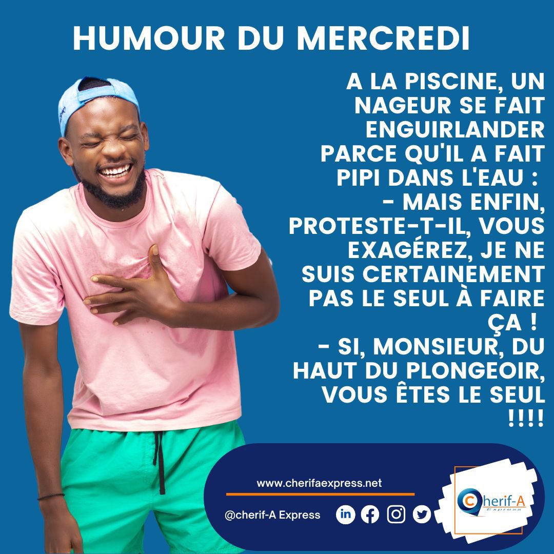 #humour_du_mercredi

Nous souhaitez-vous une excellente journée.

Visitez notre site internet:
cherifaexpress.net

#cherifaexpress #blague #humour #histoiredrole #fun #Guinee #stopcovid19