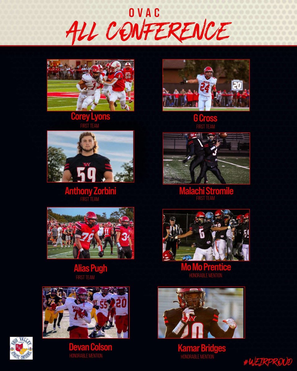 Blessed to make first team all OVAC🙏🏾‼️