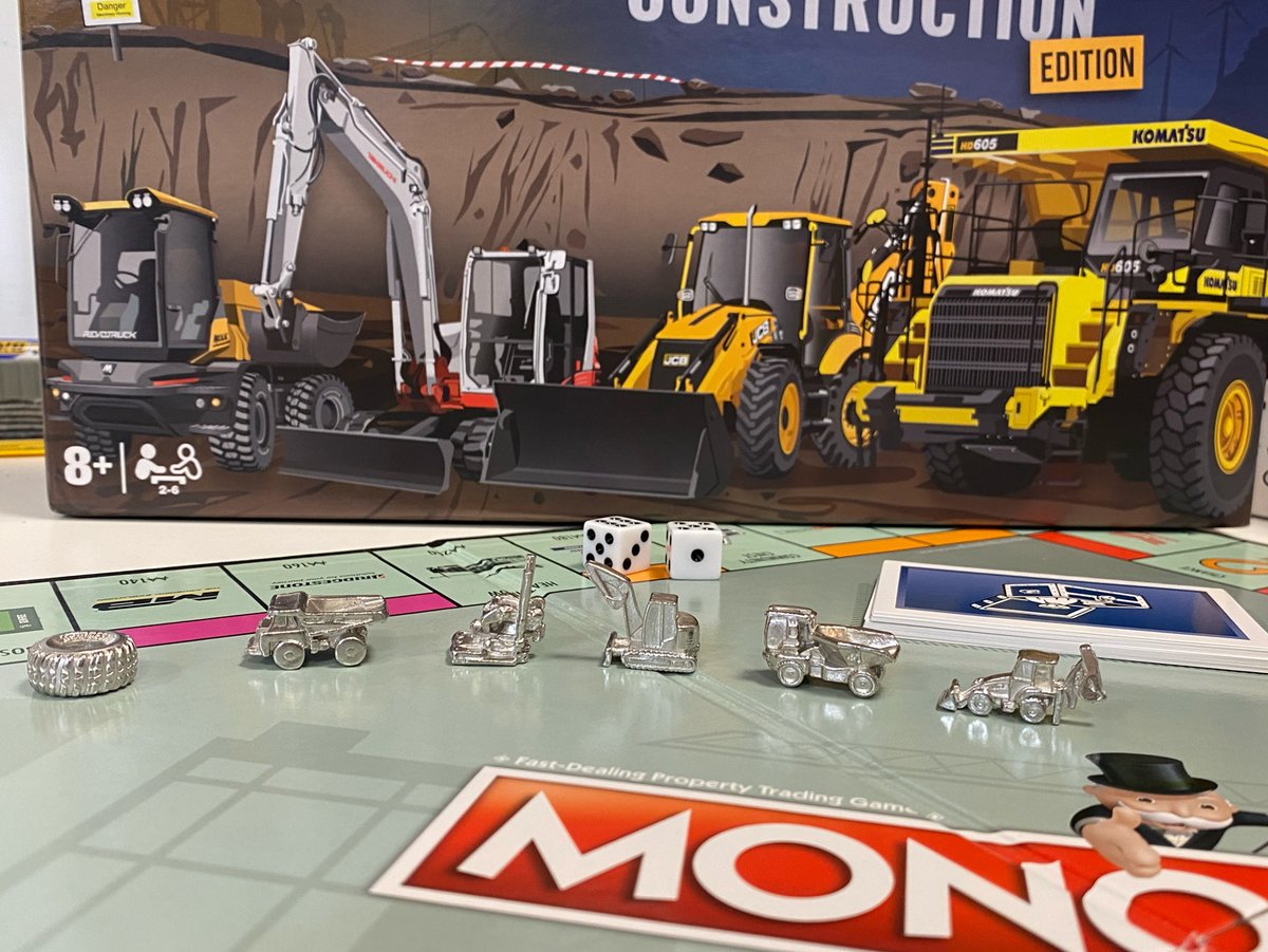 TheDiggerBlog's tweet image. From the Blog: Digging those new Monopoly counters dlvr.it/T05GCj #blog #construction #equipment