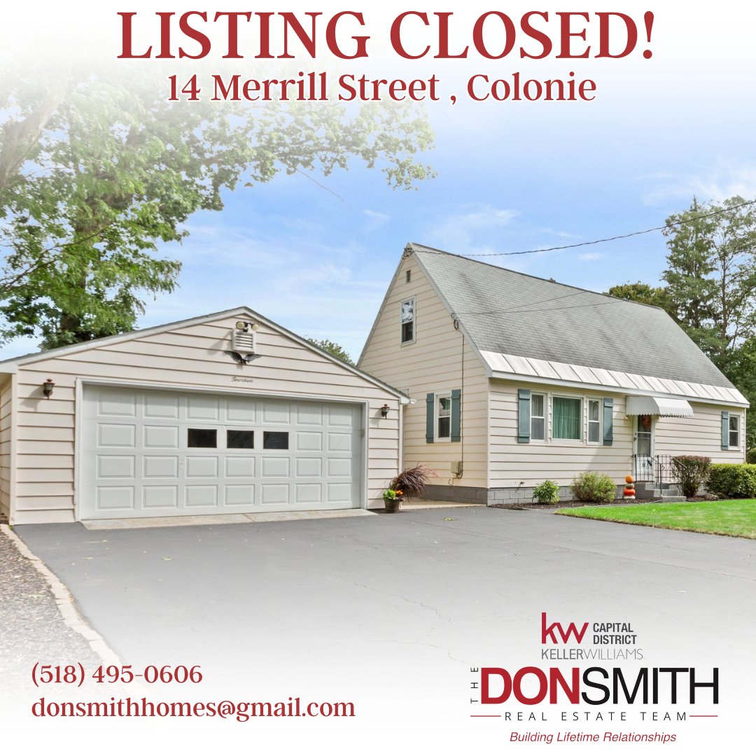 Congratulations to Joe, our seller client, who scored BIG on the sale of his home.
Listed: $300,000.
Sold: $340,000.
Using the RIGHT agent matters!
For results like this, reach out today.

#SeeSoldSignsSooner
#KellerWilliams
#KW
#SalePending
#MultipleOffers
#QuickSale
#14Merrill