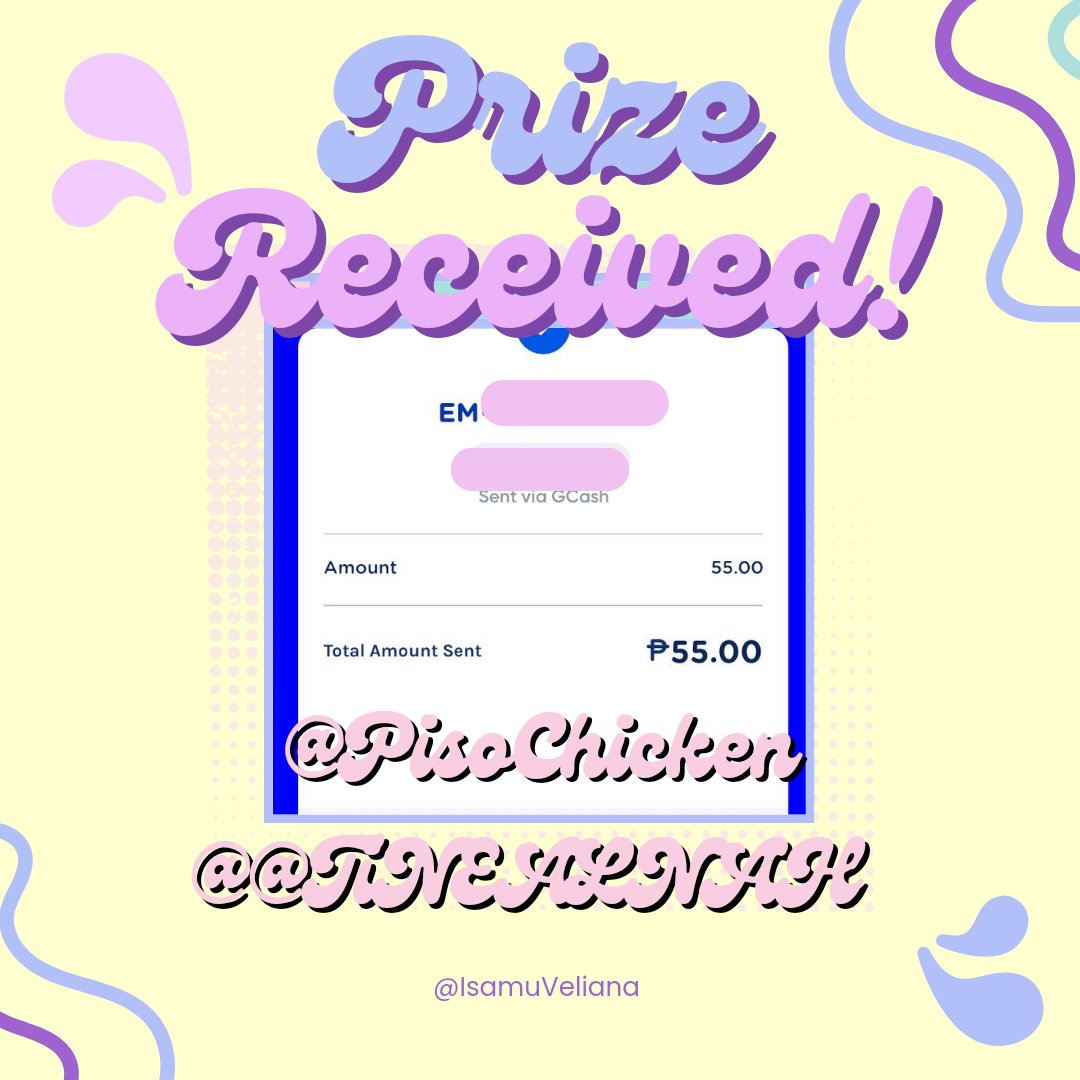 maeWins20300522's tweet photo. α΅Μβ.ΰ³ΰΏ*:ο½₯ Prize Received π α΅Μβ.ΰ³ΰΏ*:ο½₯
π« @PisoChicken
π @TiNEALNAH
π ~ Thank you so much for this Ampao po π₯° first win here more more blessings to come po π #PisoChicken #QueenFam #enithanks κ°β β
β α΅β ΰΌβ α΅β κ±Λβ β‘β
ΰΈ
β ^β β’β ο»β β’β ^β ΰΈ
~~ #0802winsπͺ» https://t.co/siWzK1tr0s