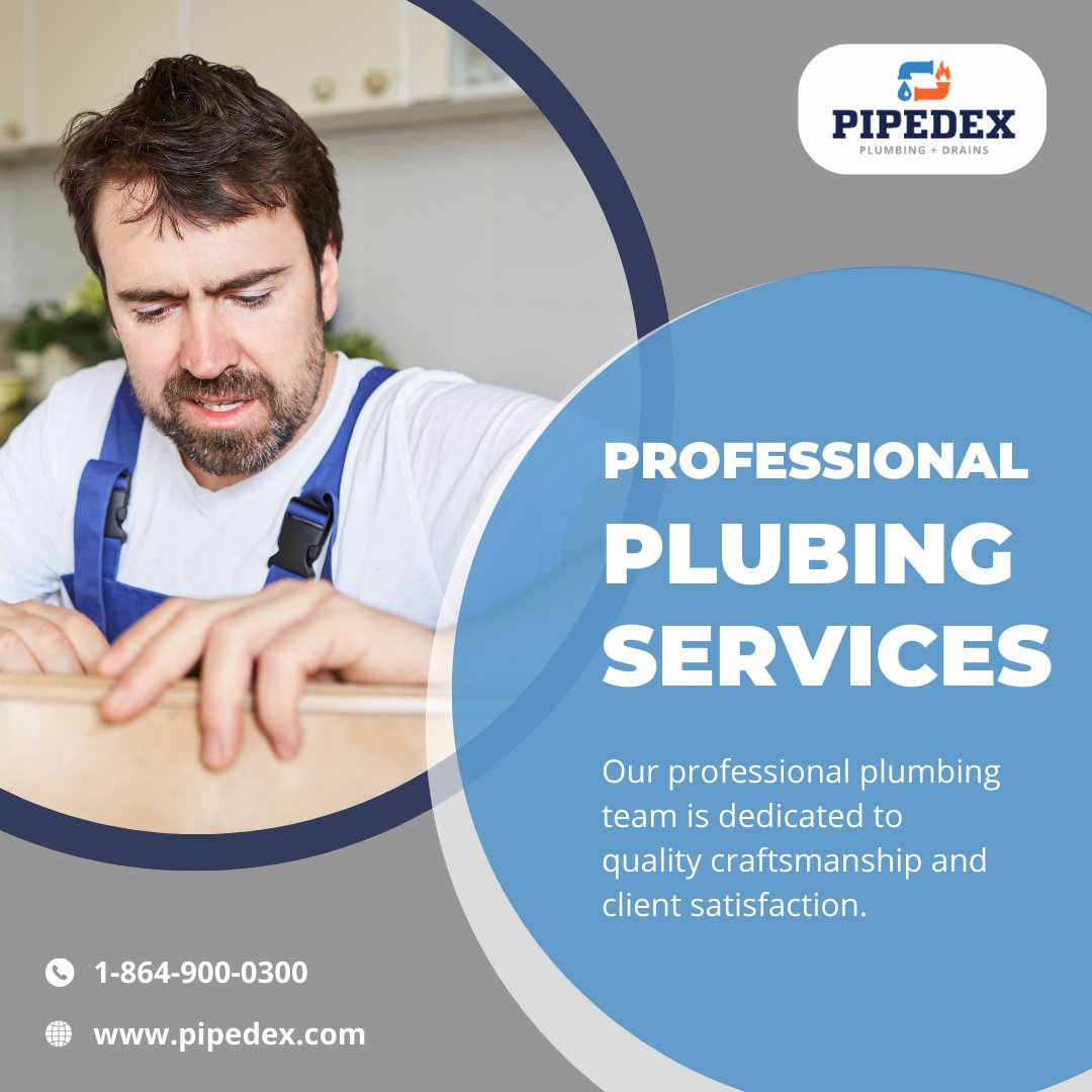 PipedexPlumbing's tweet image. Beyond Repairs, We Build Trust: Professional Plumbing Service for Homes That Deserve the Best!

Click for Professional Plumbing Expertise Today: 1-864-900-0300

#pipedex #plumbing #pipelines #plumbingservice #replacepipes #repairpipes #spartanburg #greenville #repairservices