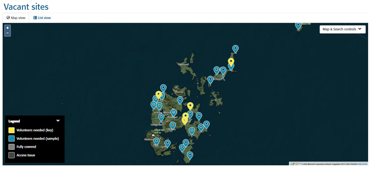 Can you help with the @_BTO Winter Gull Survey on #Orkney? One visit is required on/around 21st January 2024. Thank you! app.bto.org/wings/public/v… @WeBS_UK #WinGS