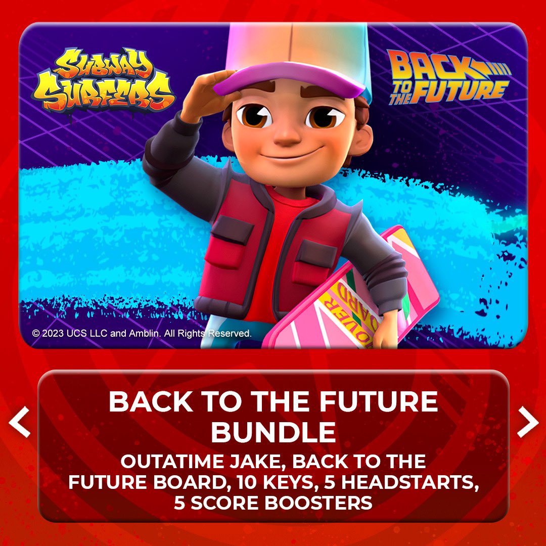 Back To The Future Comes To Subway Surfers 