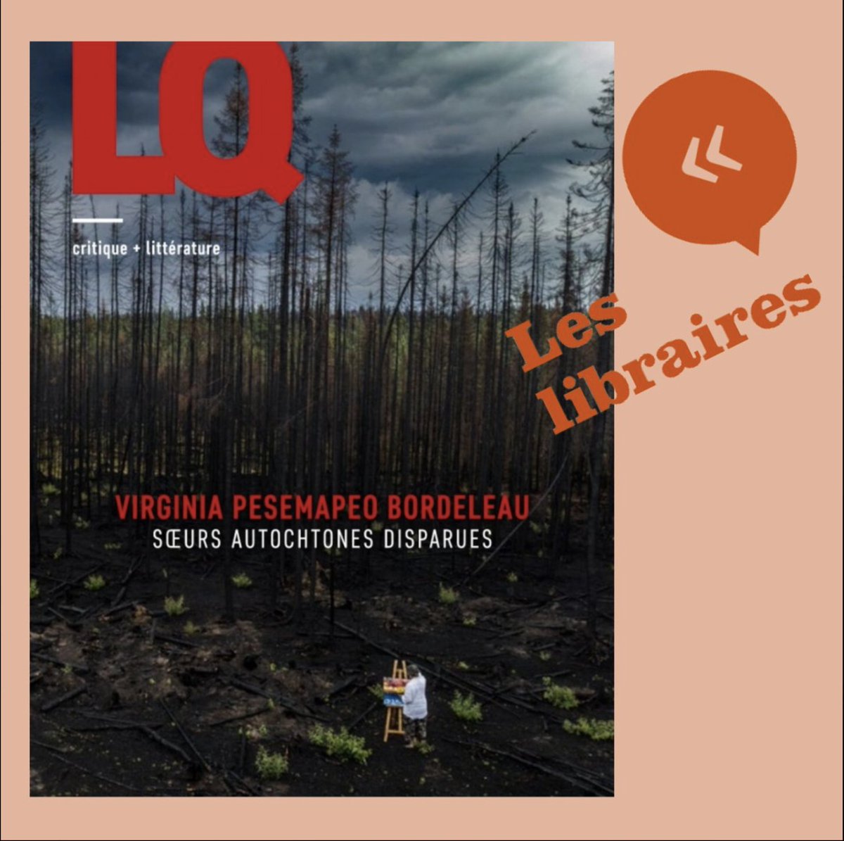 🔥Les libraires ont rassemblé 30 couvertures parmi leurs préférées de l'années 2023 et notre numéro d'automne, piloté par Virginia Pesemapeo Bordeleau, en fait partie! 
---&gt; l8r.it/Oxsq 
📷Pour vous abonner à LQ ---&gt; l8r.it/J558