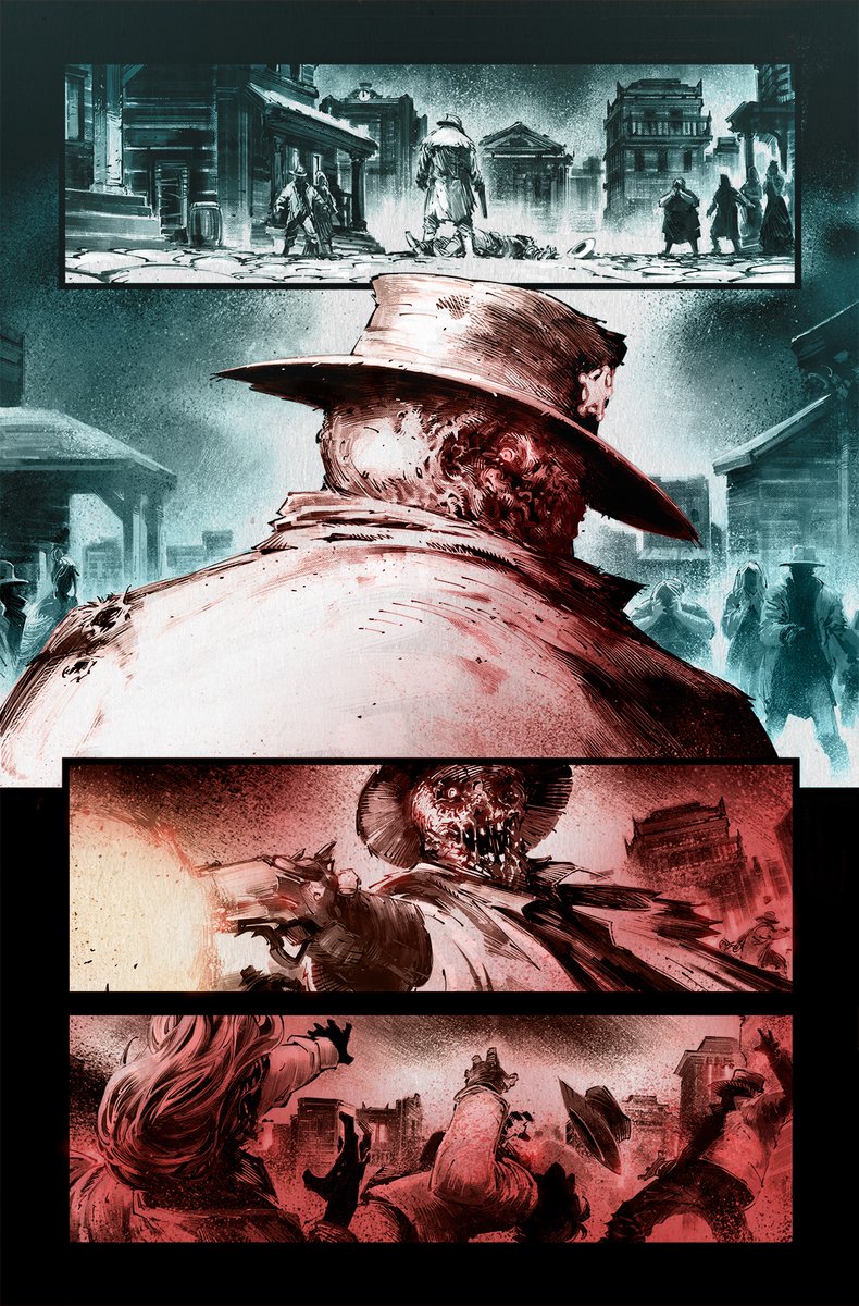 It only took me eleven years to get to a level where I felt confident enough to write this story and then draw it exactly the way I saw it in my head when it was haunting me at night. I hope you enjoy this little holiday teaser.