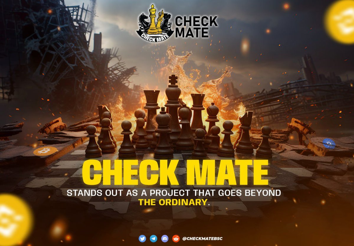Checkmatebsc's tweet image. 🔥CheckMateBsc is not an Ordinary project 🔥

Come along on an exciting crypto adventure with us! 

Checkmate isn't your typical project; it's bringing real-world utilities. 

💎Visit our website for a clearer picture.
Website:  checkmatebsc.xyz

#Crypto #BSC #BNB #Binance