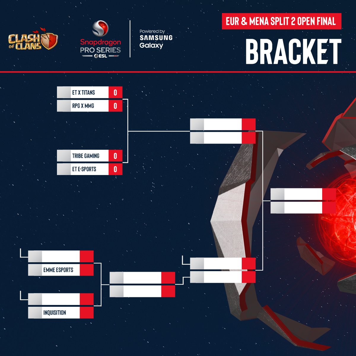 ESL Clash of Clans (@eslclashofclans) on Twitter photo 🏆 Six of the Europe & MENA best teams - which of them will be the first TH16 champion of <a href="/Snapdragon/">Snapdragon</a> Mobile Open?
🔴 LIVE Sunday 18:00 CET
#SnapdragonProSeries <a href="/CoCEsports/">Clash of Clans Esports</a> 🏆 Six of the Europe & MENA best teams - which of them will be the first TH16 champion of <a href="/Snapdragon/">Snapdragon</a> Mobile Open?
🔴 LIVE Sunday 18:00 CET
#SnapdragonProSeries <a href="/CoCEsports/">Clash of Clans Esports</a>