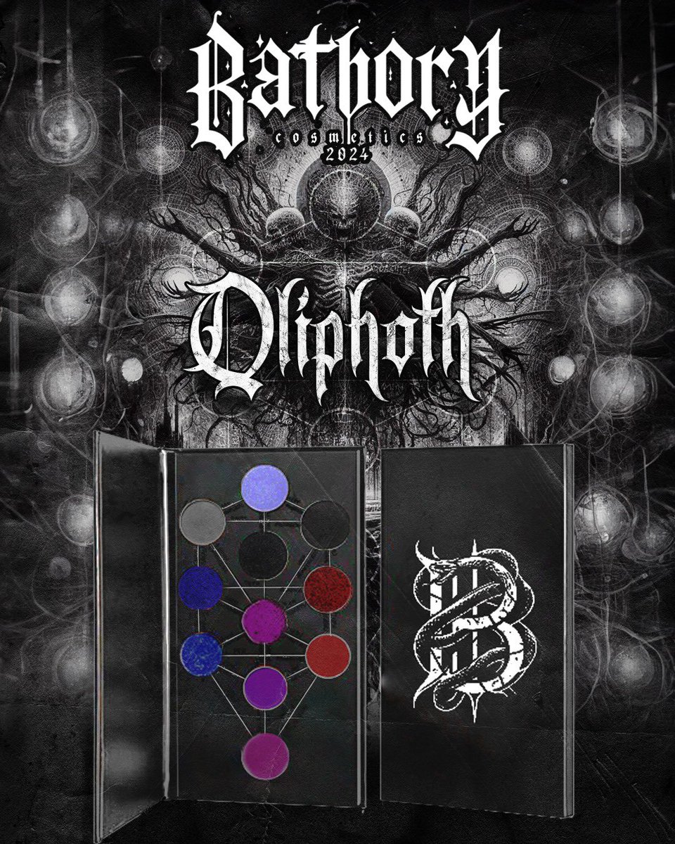 Greeting everyone. Here is my first eyeshadow palette based on the ‘Tree of Daath’ aka ‘Qliphoth’. I am doing a go fund me to raise the right amount in order to start manufacturing this beautifully crafted palette. 
gofund.me/3bd617d5