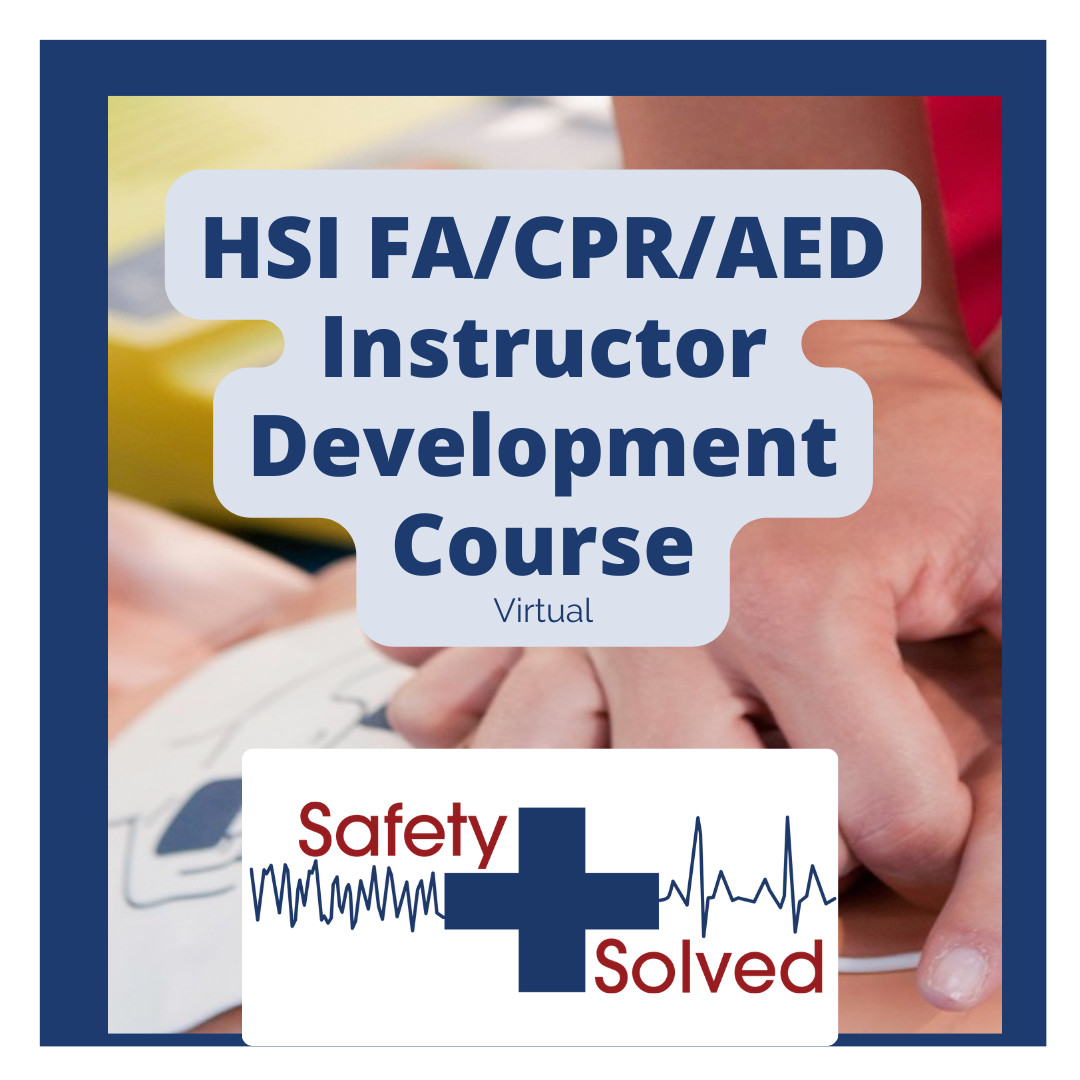 SafetySolved's tweet image. The HSI Instructor Development Course (IDC) was created to train individuals as authorized instructors for Health &amp;amp; Safety Institute.#RedCrossInstructor #CPRTraining #FirstAidInstructor #LifeSaver #TeachToSave #EmpowerOthers 🚑📚👨‍🏫