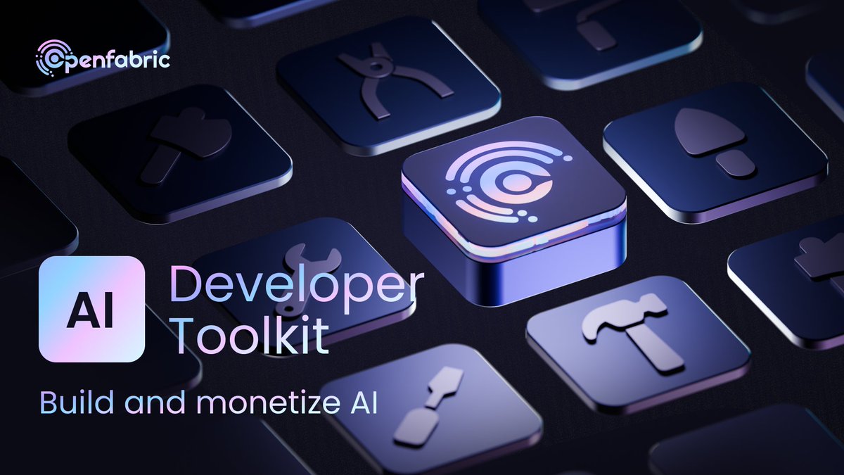 openfabricai's tweet image. 2/6. Openfabric Developer&apos;s Toolbox 🛠️

Openfabric redefines AI development.

Our cutting-edge APIs and frameworks enable developers to easily create, deploy, and monetize groundbreaking AI apps.

Learn more! 👉 docs.openfabric.ai/developer-tool…

#AI #DeveloperTools