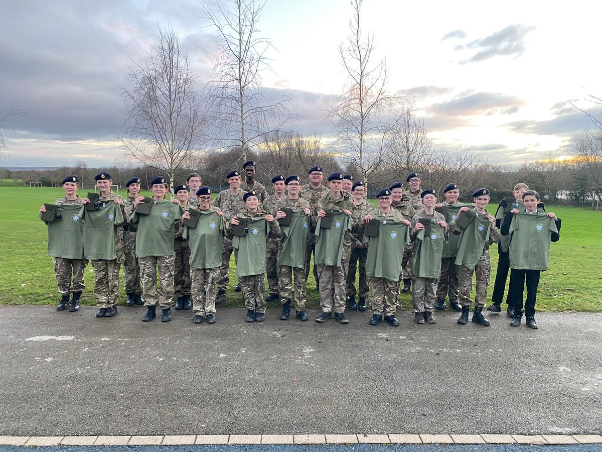 Christmas came early for <a href="/AstreaCadet/">Astrea Academy Dearne Combined Cadet Force</a> this evening as they received their contingent t-shirt and notebooks from <a href="/HSYSportsRep/">HSY Sports Officer</a>