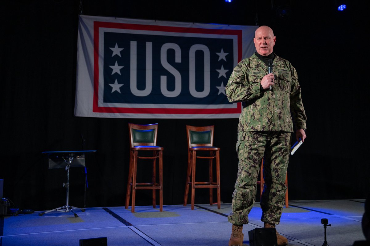 ICYMI: #usotour2023 was a great success and RAF Lakenheath enjoyed a night of entertainment as well as showcasing the Liberty Wing to the Vice Chairman of the Joint Chiefs of Staff, Admiral Christopher Grady #KnowYourMil #admgrady #vcjcs #StrongerTogether