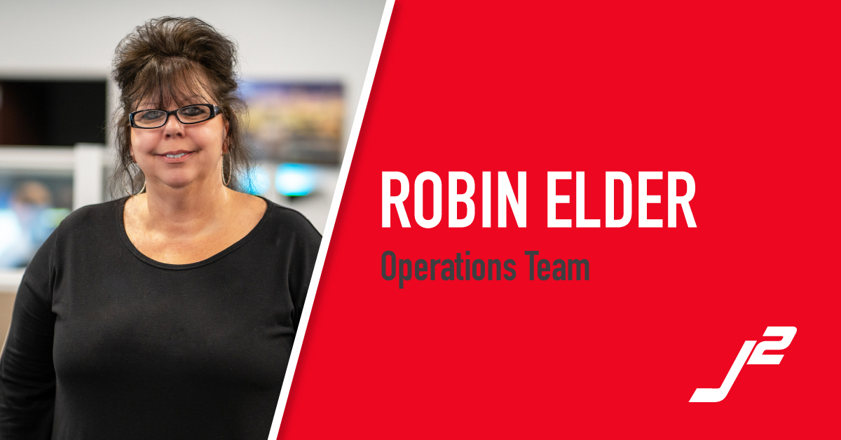 Introducing Robin Elder, a member of J2’s operations team. As of this month, we’ve been lucky enough to have her on the team for 4 years. Her experience in the PVF industry spans far beyond that, though; she began her career in 1983. We couldn’t be more thankful to have her!