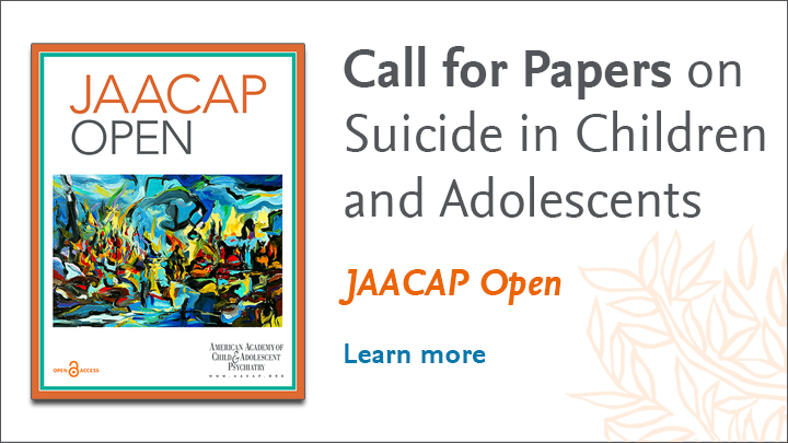 Call for Papers – #JAACAPOpen seeks papers for a special issue devoted to the subject of suicide in children and adolescents. Questions and pre-submission inquiries should be directed to JOsupport@jaacap.org. Learn more: bit.ly/46nvjuq