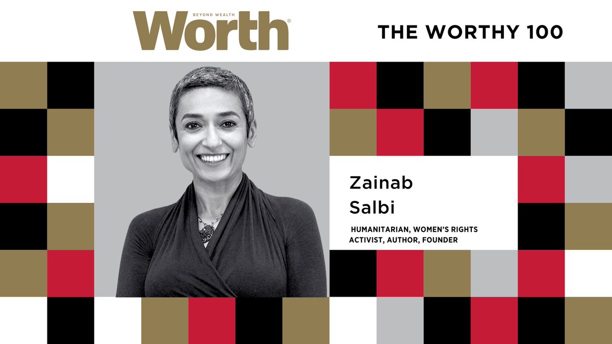 Thank you ⁦<a href="/worthmag/">Worth</a>⁩ for this honor. ⁦<a href="/Daughters4Earth/">Daughters for Earth</a>⁩ ⁦<a href="/WomenforWomen/">Women for Women Intl</a>⁩