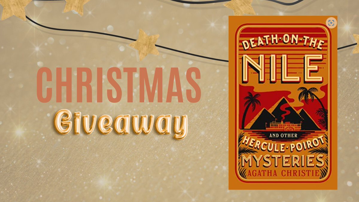 Enter our fabulous Christmas #giveaway and win this collectible limited edition of #agathachristie's Death on The Nile with bonded-leather bindings, gilt edging &amp; a ribbon bookmark.
Just like, RT &amp; follow by 6pm UK time 20 Dec to be in with a chance. 
Open globally #Competition