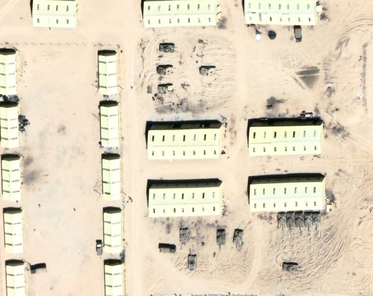 PakDefTeam's tweet image. #IndianArtillery base near Muth in Eastern #Ladakh. 254 (I) Armd. Bde. (Snow Leopard Bde) of XIV Corp is also deployed here between the garrisons in #Muth and #Tarchit