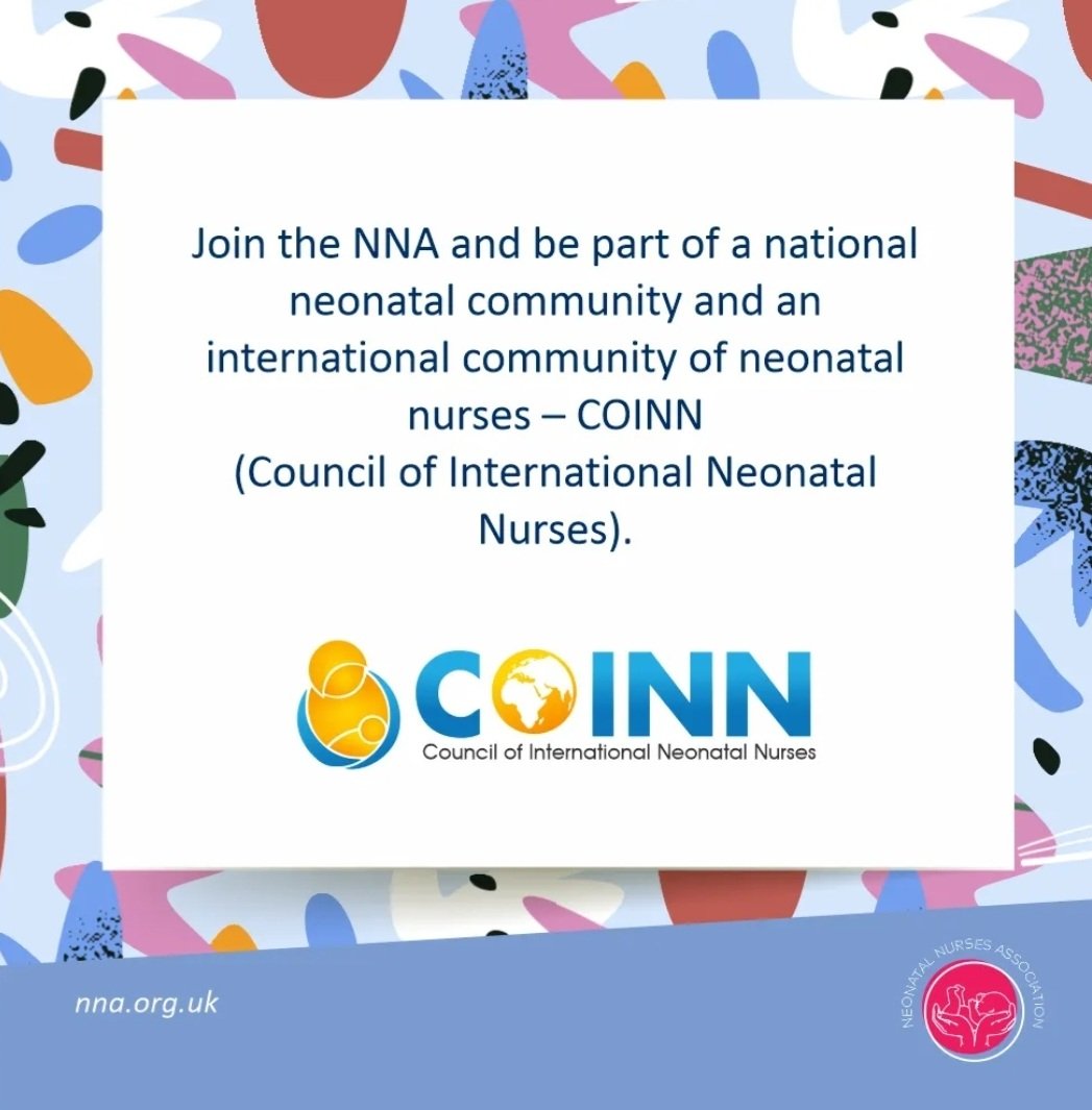 When you join the Neonatal Nurses Association, you also become a member of COINN & gain access to COINN events & their international community, including reduced fees to attend their conference #COINN24 #JointheNNA @COINNursesUK nna.org.uk/registration/
