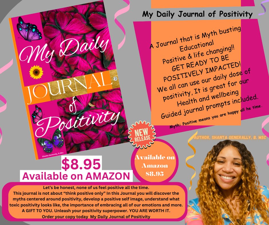 See what happens when we move past our own fears. We share our gifts and walk in our purpose.  Helping to empower others through #podcasts #Journalbooks #Books #SoundTheraphy #ShantaGenerally #Authentictalks2 #DailyJournalofPositivity #mythbusting #wellness #mindcare #currency