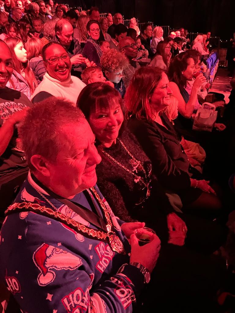 Panto at the big top in Redhill. Thank you <a href="/reigatebanstead/">Reigate & Banstead Borough Council</a> for arranging a unique experience. Beauty and the Beast was spectacular, a must see!