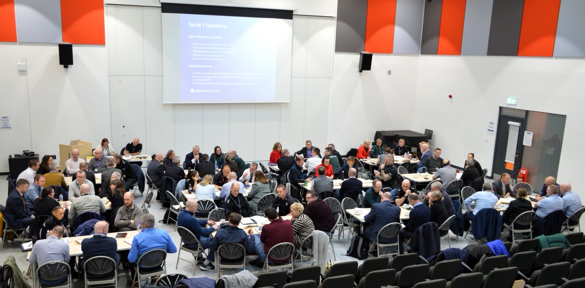 Today, I joined over 80 partnership agency delegates in a strategic tabletop exercise. We collaborated to plan and practice for Major Incidents with a multi-agency approach. A thoroughly interesting and beneficial day. Thanks to all who attended. #PartnershipWorking