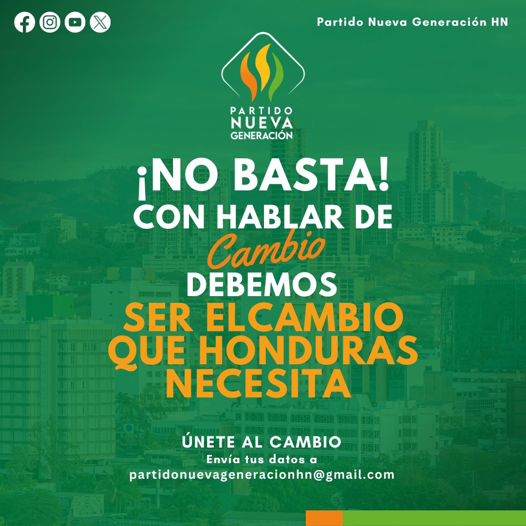 💚 ¡Vamos juntos a construir una Honduras mejor, paso a paso! 🌏✊ 
#partidonuevageneración #SéElCambio #AcciónPorElCambio #HazLaDiferencia 🌟🌱