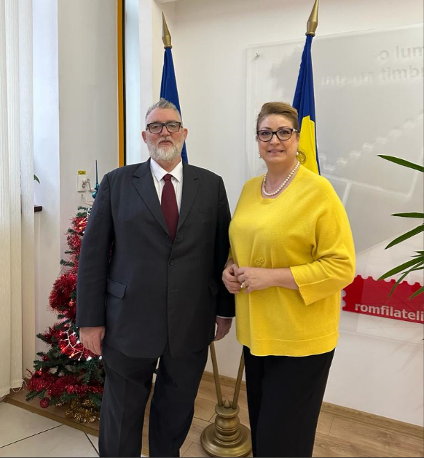 ICIBucharest's tweet photo. ICI Bucharest, represented by Victor Vevera, general director, and Romfilatelia, through Cristina Popescu, general director, met today, December 13, 2023, to discuss joint projects they will carry out in 2024.
#ICIBucharest #research #blockchain #cryptoassets #NFT https://t.co/ufDHP2QLME