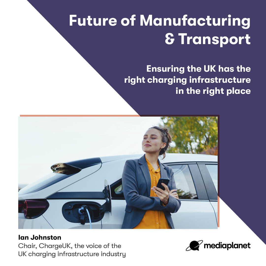 ChargeUK features in the 'Future of Manufacturing, Transport & Mobility' that launched in the New Scientist and online this week. Follow the link to read more tinyurl.com/4dd6yvek #FutureofManufacturingandTransportCampaign