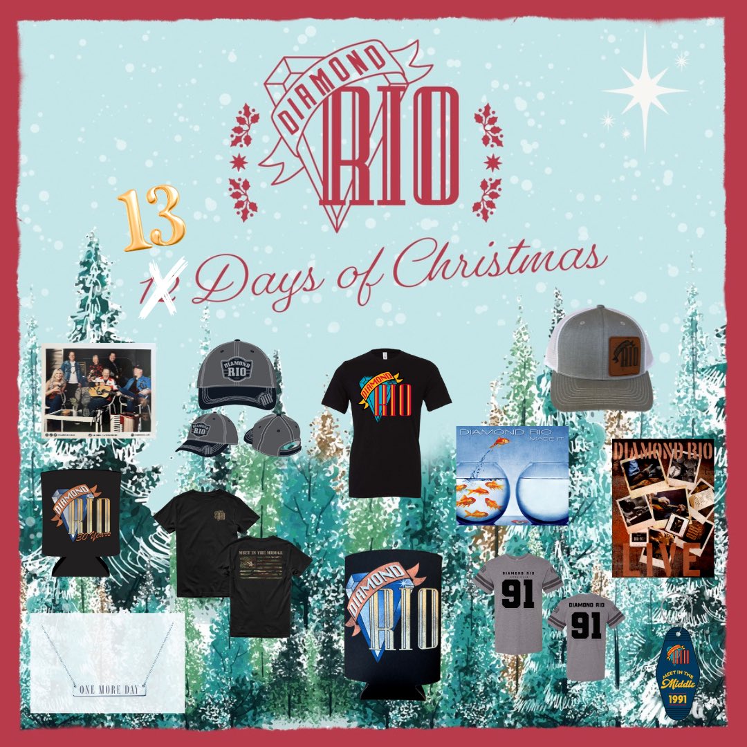 We promised Day 13 would be good!  Like and save this post, make sure you’re following us and tag someone who you’d like to share this giveaway with. 

Winner will be announced tomorrow! 

Day 12 winner: London Stephens

#12daysofchristmas #diamondrio #Christmas #holidaygiveaway