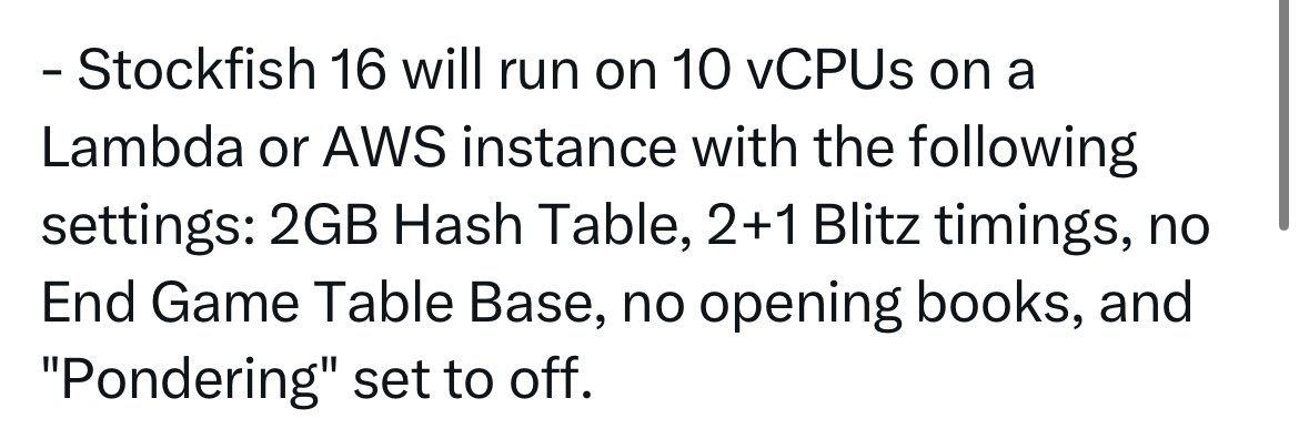 Aidan McLau on X: as someone who developed these engines, I'm 99% certain  that no GPT will ever beat Stockfish. this is like asking if GPT-4 can  multiply better than a python