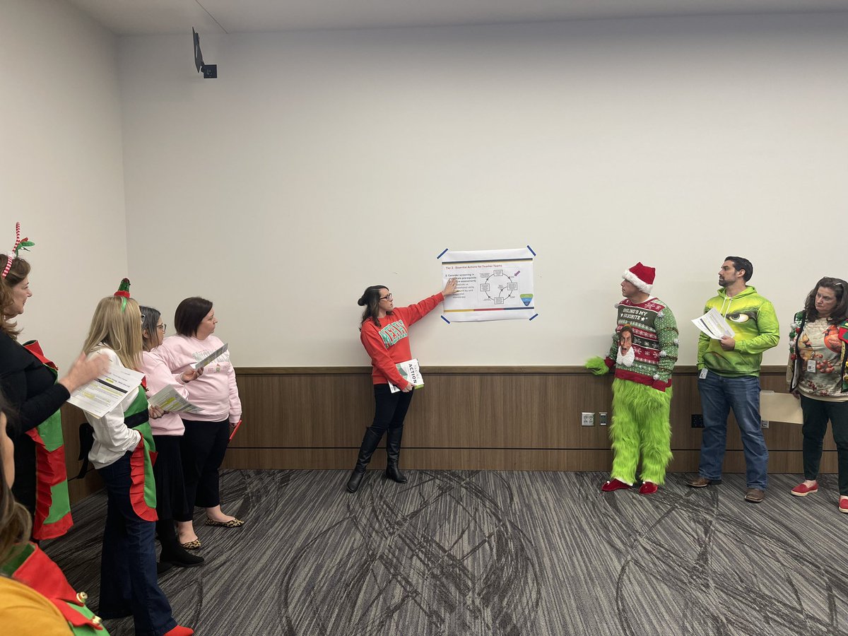 DaveSurdovel's tweet photo. Thank you @haley_galyean for presenting at the @TomballISD ACE/LC meeting this morning on Tier 2 - Essential Actions for Teacher Teams from the @SolutionTree book study on intervention at the @TISDTEC #TeamTomball #DestinationExcellence #TomballMath #StarsOfTomball https://t.co/jO4NqZRoFZ
