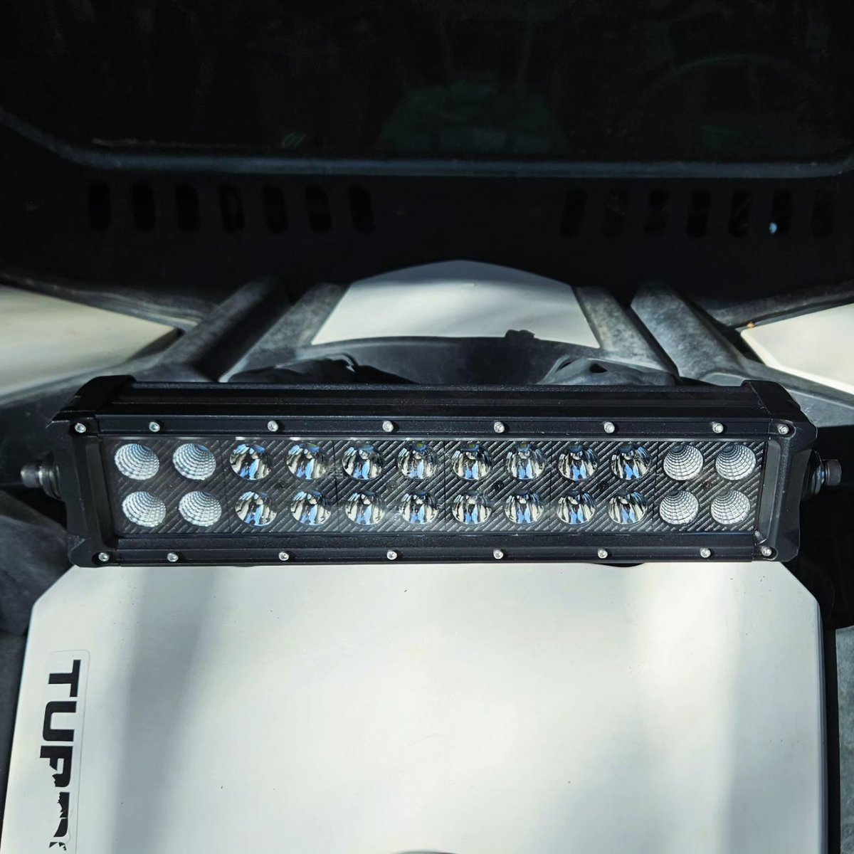 UTVrides's tweet photo. Tested out the @kemimoto_us #canamoffroad Shock Tower Light Bar Mount. You can see the review here https://t.co/nxclMgHYAc purchase here https://t.co/2AU2IghX5C code AFF17 to save 17% #utvrides #canamoffroad #canam #kemimoto #lightbar @harborfreight RoadShock 14in Light Bar https://t.co/sClbW4SPeC