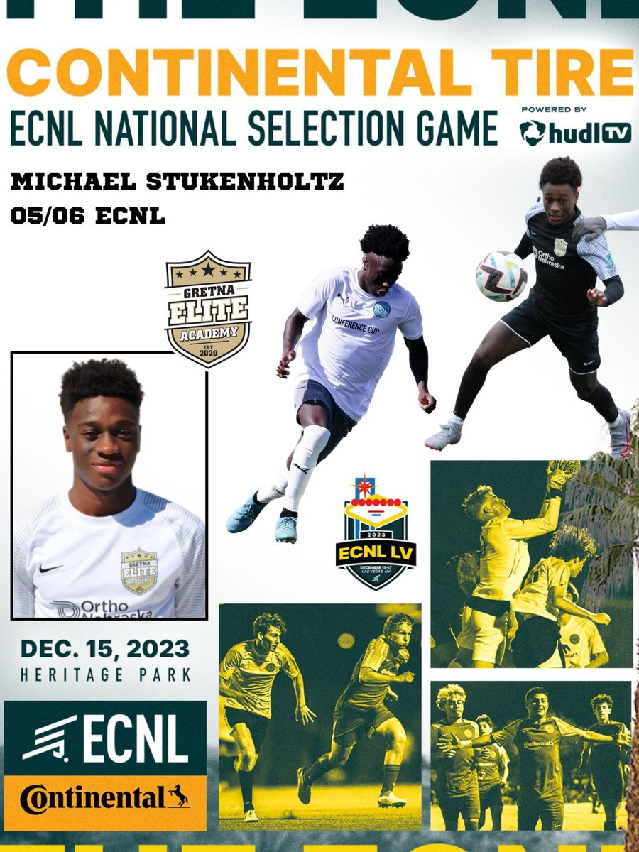 Big congrats to <a href="/MichaelxStuk/">Michael Stukenholtz</a> for being selected to the <a href="/ECNLboys/">ECNL Boys</a> Las Vegas National Selection Game 👍🤩

Read all about it ⬇️

theecnl.com/news/2023/12/1… 

We are proud of you Mikey, enjoy the experience 🤝 

#ECNLLV #AlwaysBeMore