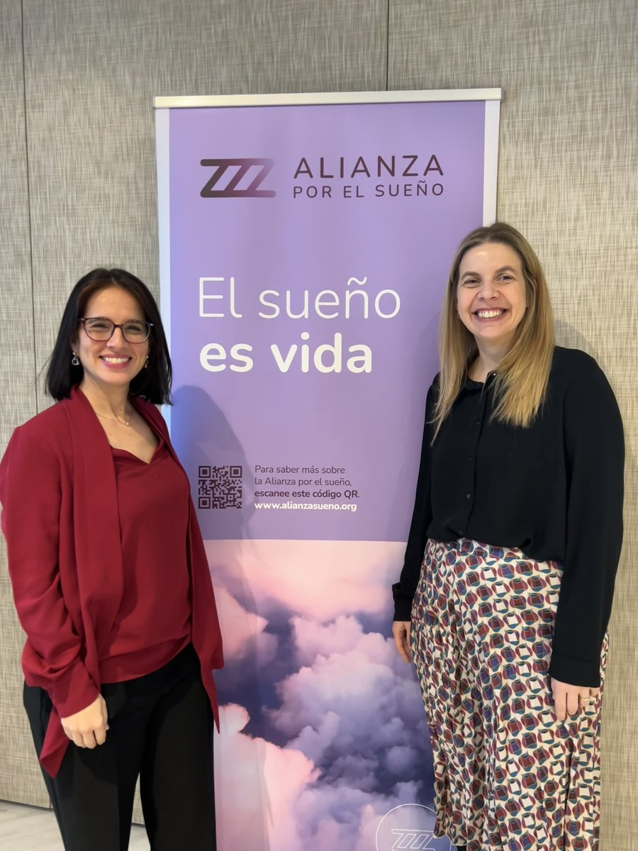 Hoy nuestras doctoras Irene Cano y @anafdezarcos han acudido a la reunión de la @AlianzaSueno en representación de @SeparRespira y @seneurologia. Ha sido un día muy productivo para avanzar en mejoras del sueño en todos los ámbitos.