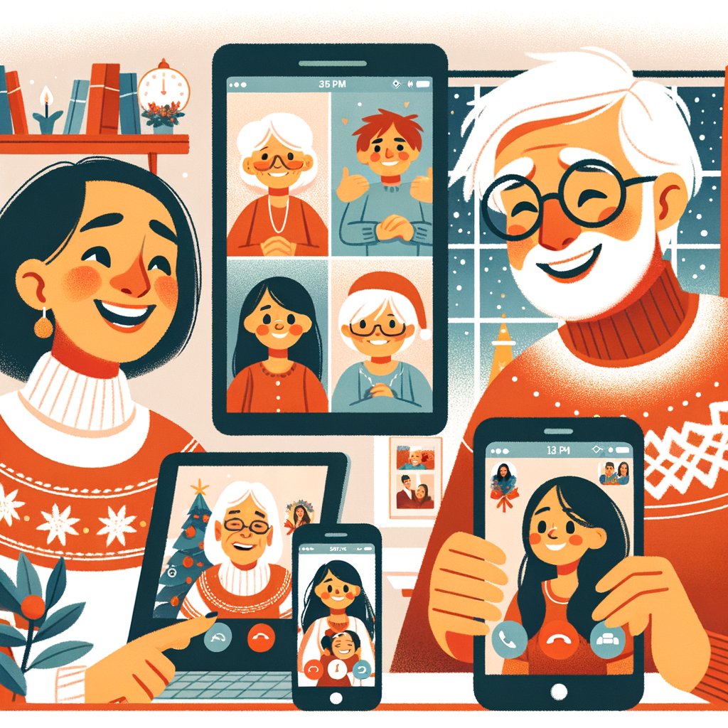 boomernology's tweet image. ❤️ This holiday season, connect with your #grandkids like never before! 🌟

Embrace video chats, calls, and messages to create timeless memories, no matter the miles apart. 💬👨‍👩‍👧‍👦

📱 Let technology be the bridge, not a barrier. Start today! 🌐
#ConnectedGrandparents #TechForLove