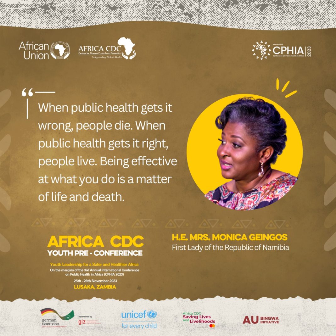 Last month at the @AfricaCDC #YPC2023, 250 young Africans converged in Lusaka to champion #YouthLeadershipInHealth for a Safer and Healthier Africa. #AUBingwa @NEWS_Ghana published a report here > newsghana.com.gh/african-youth-…