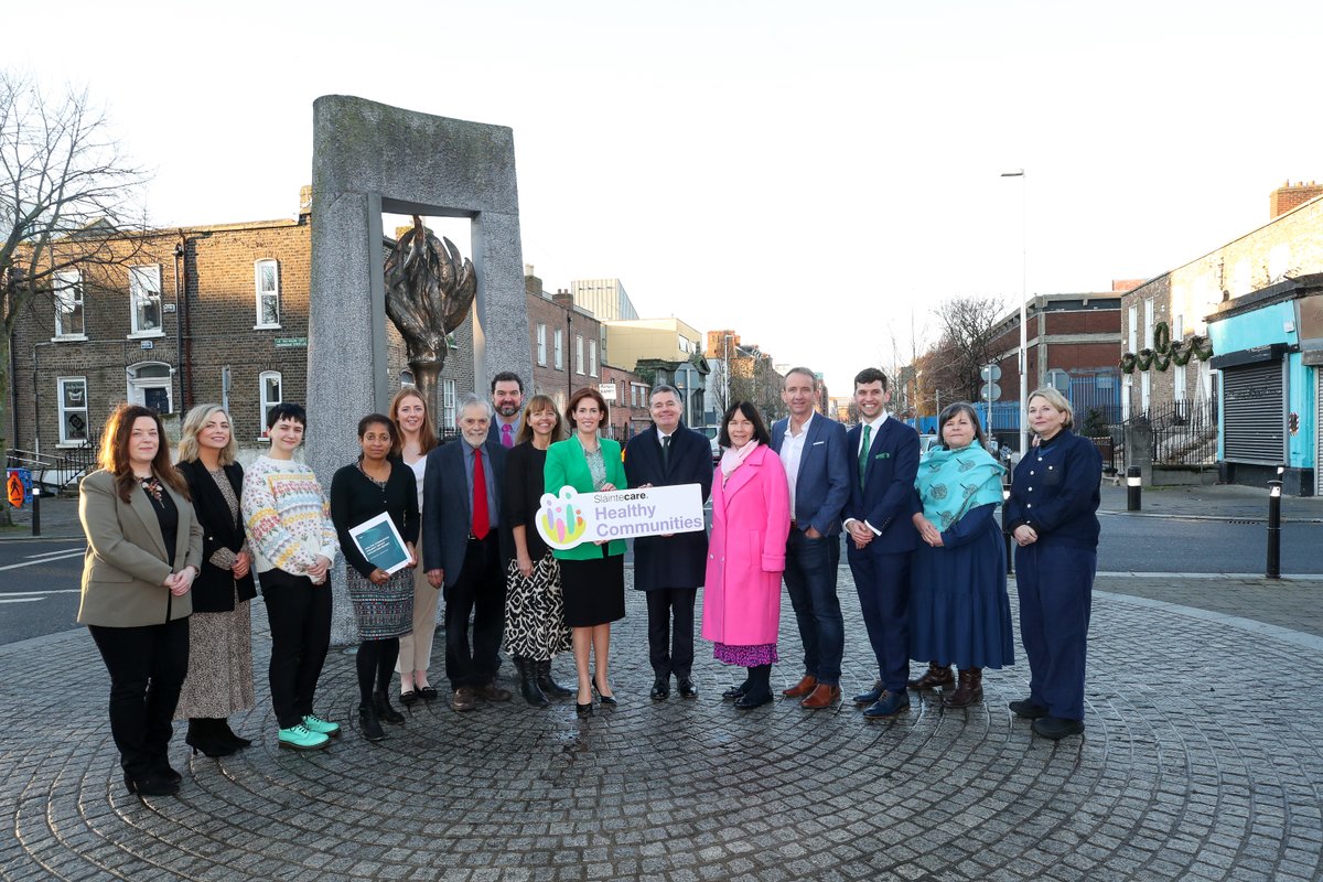 Honoured to have been involved in the launch of the NEIC Sláintecare Healthy Communities Project Impact Evaluation Report which focuses on reducing health inequalities in the North East Inner City.
Officially launched by @1Hildegarde with @Paschald. #Sláintecarehealthycommunities