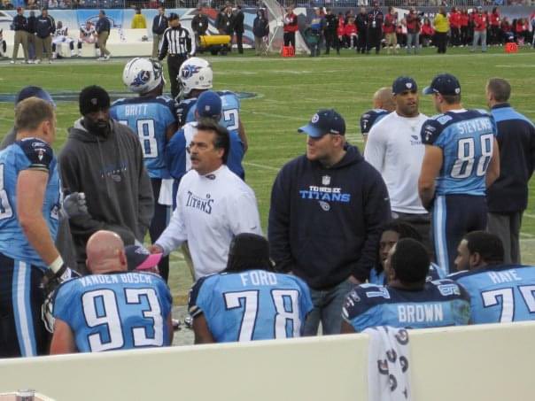14 years ago?!?!? Wow. What a fun day, @titans torched the Rams, big plays from @ChrisJohnson28 @kbull53 @VinceYoung10 @KennyBritt_18 Cortland Finnegan, Vinny Fuller pick6. Got to see ol @CoachJeffFisher stalking the sidelines. Def top 3 game I’ve been to