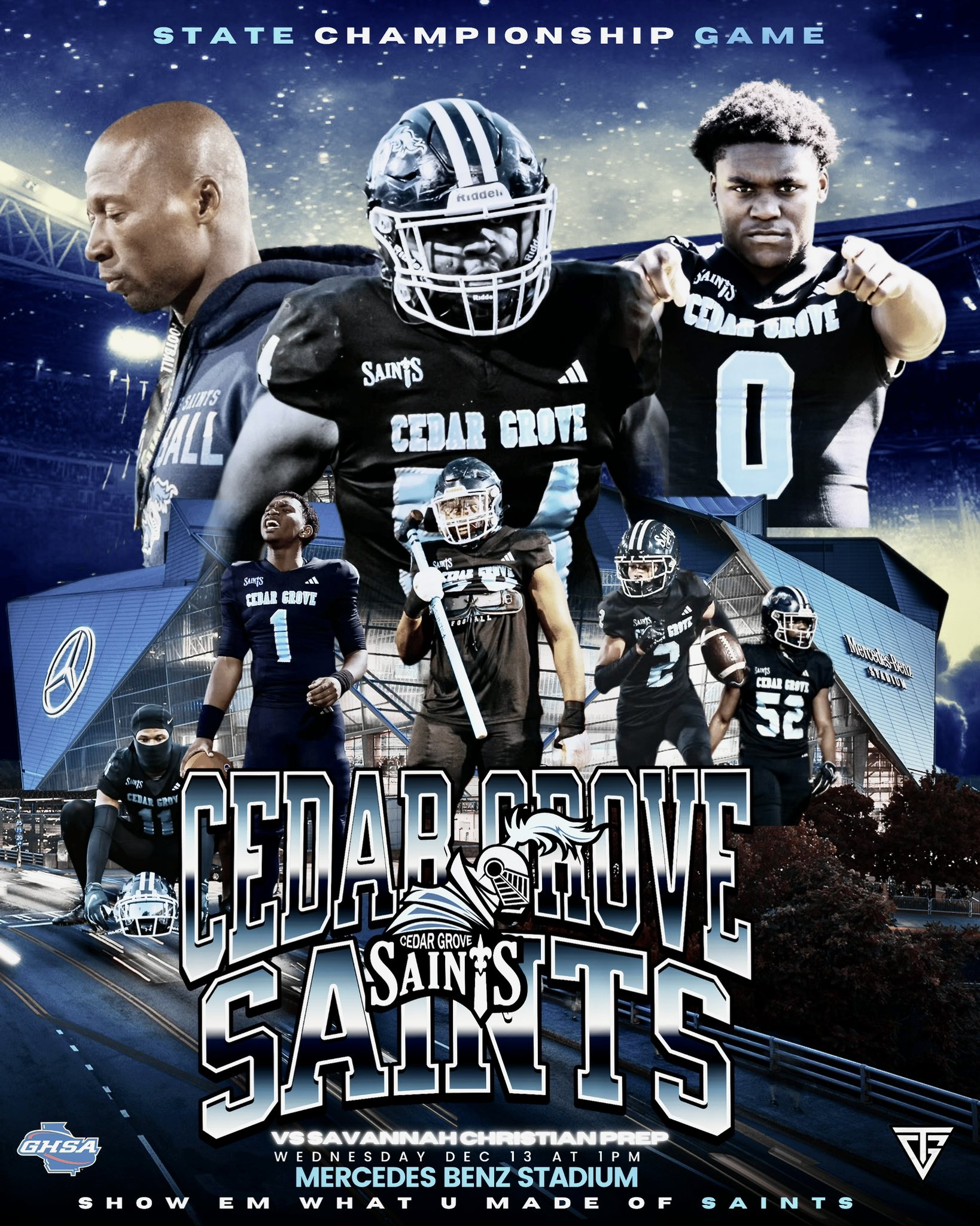 Cedar grove clearance high school football