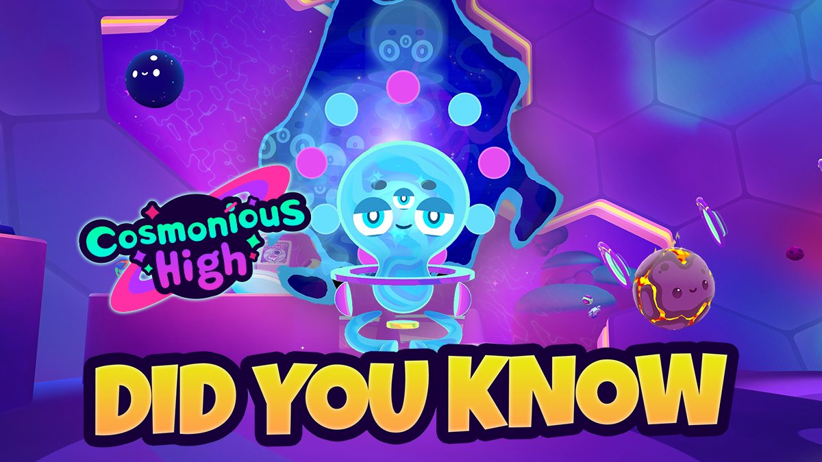 CosmoniousHigh's tweet image. ✨Attention, students! Time for a cosmic tidbit!

Nesk holds the honor of being the very first teacher hired by Yuwin Cosmonious. 👀Their journey together began as fellow researchers with the appearance of the Trisk!

Share your thoughts on Nesk—what makes him out of this world?