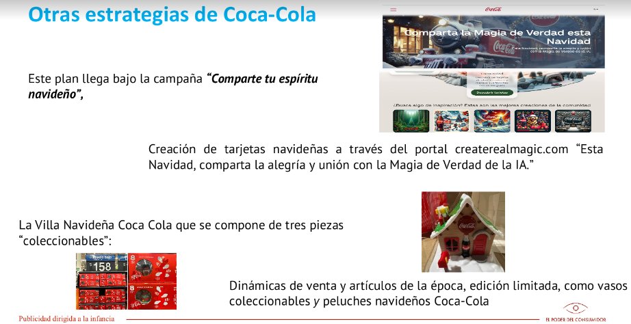 elpoderdelc's tweet photo. "En el fondo, estas caravanas navideñas buscan impulsar las ventas y consumo de bebidas azucaradas, altamente perjudiciales para la salud.

Desde @derechoinfancia nos preocupa que niños y niñas son más susceptibles a esta #PublicidadEngañosa" 
-Tania Ramírez de @derechoinfancia https://t.co/4NVVpo1ejP